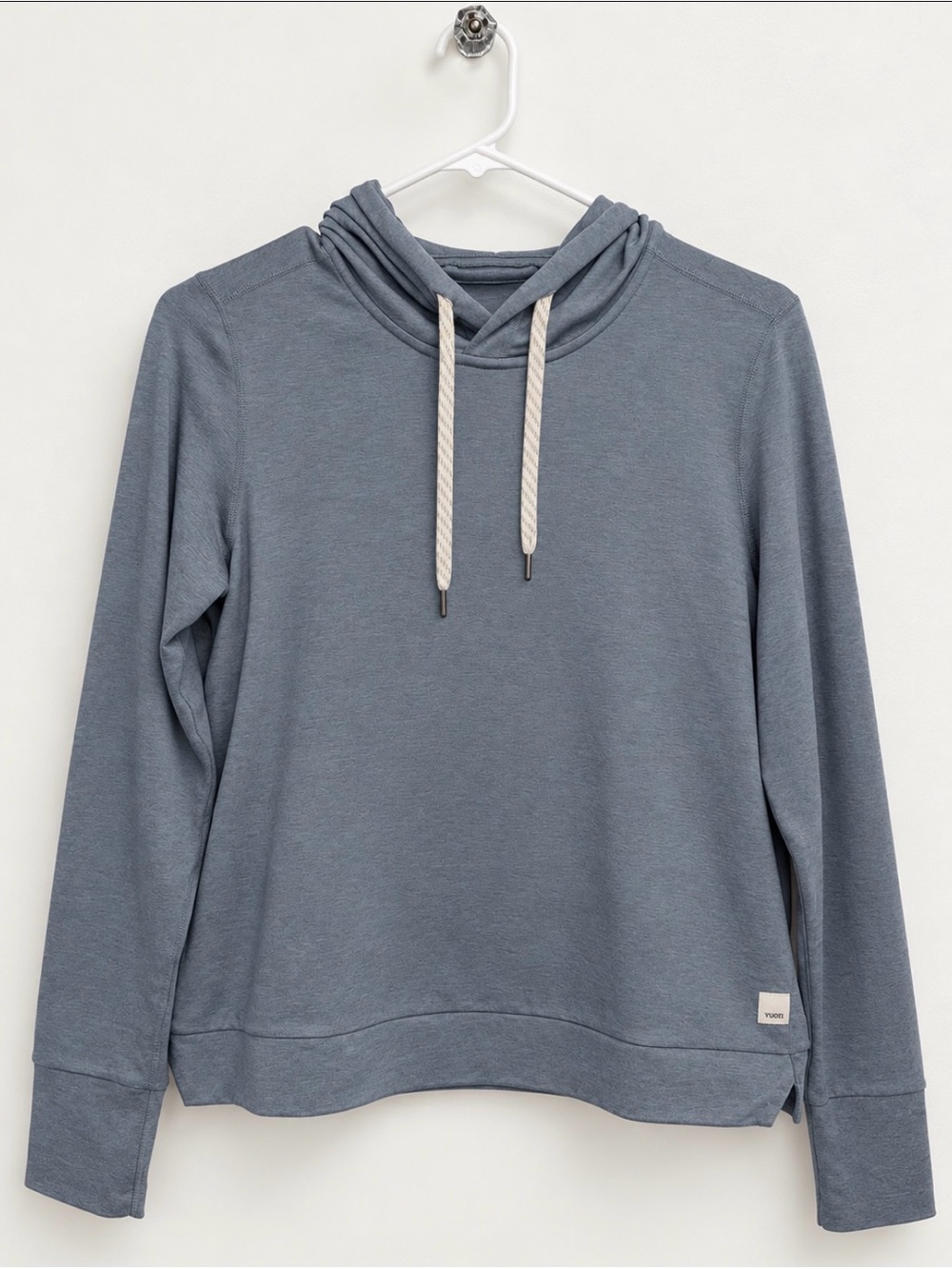 Vuori Lightweight Hooded Sweatshirt - Slate Blue
